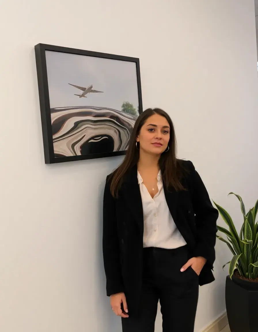 Veste simili cuir femme style formel bureau