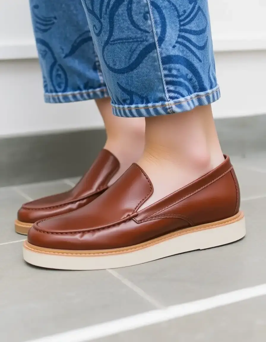 Bottines Chelsea en cuir avec élastique latéral