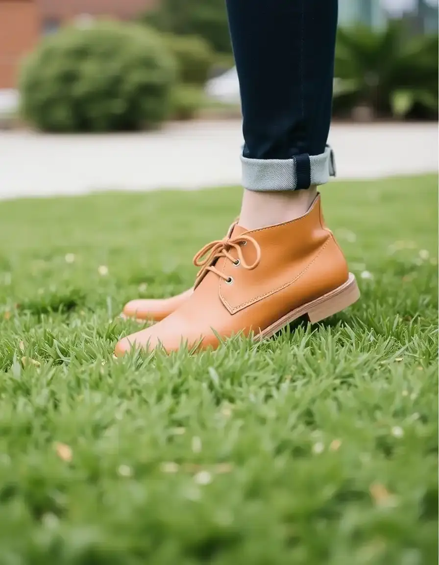 Boots chukka en cuir suédé pour homme