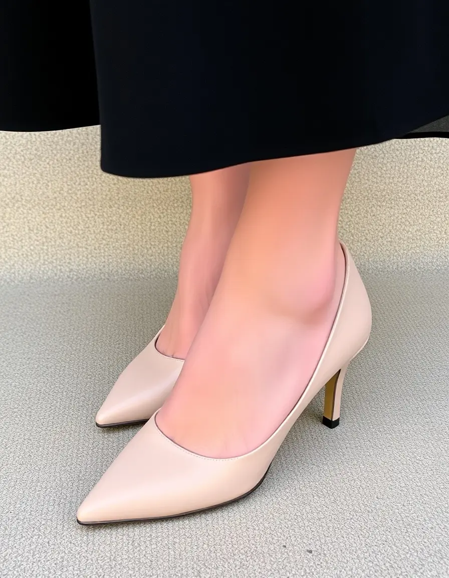 Bottines à talons cuir souple chic soirée