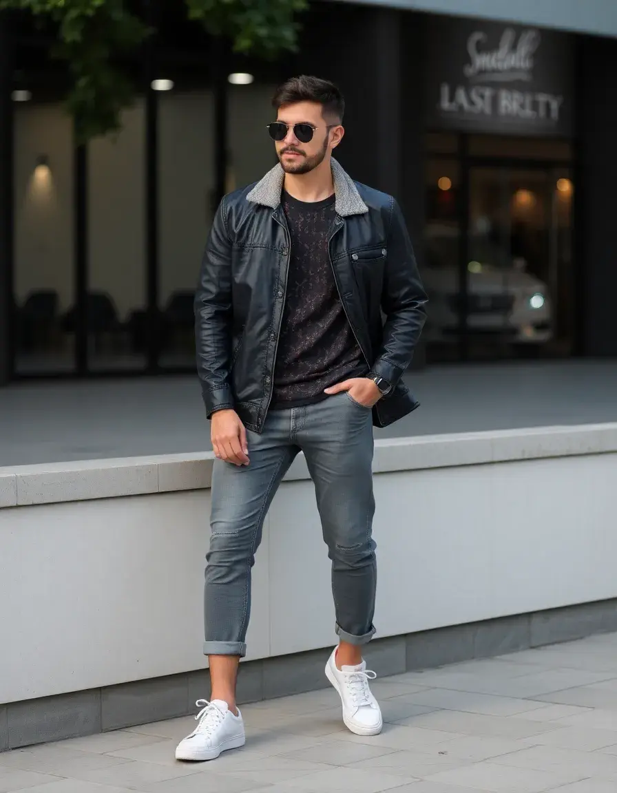 Bottines homme cuir décontractées pour le quotidien