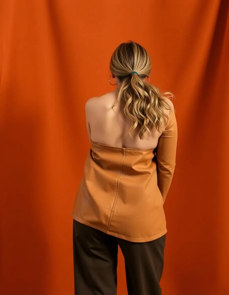 Mules en cuir sans dossier pour femme style contemporain