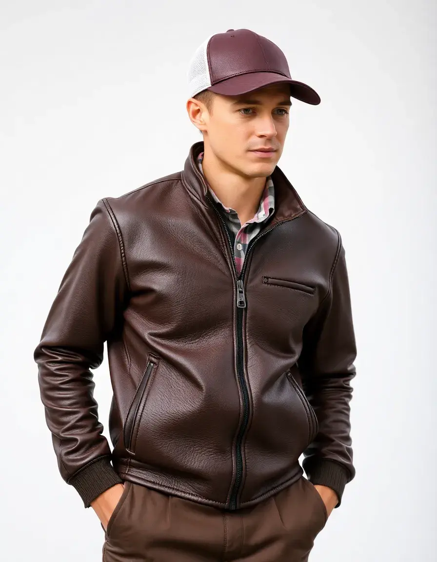 Gant de golf en cuir blanc haute performance pour homme