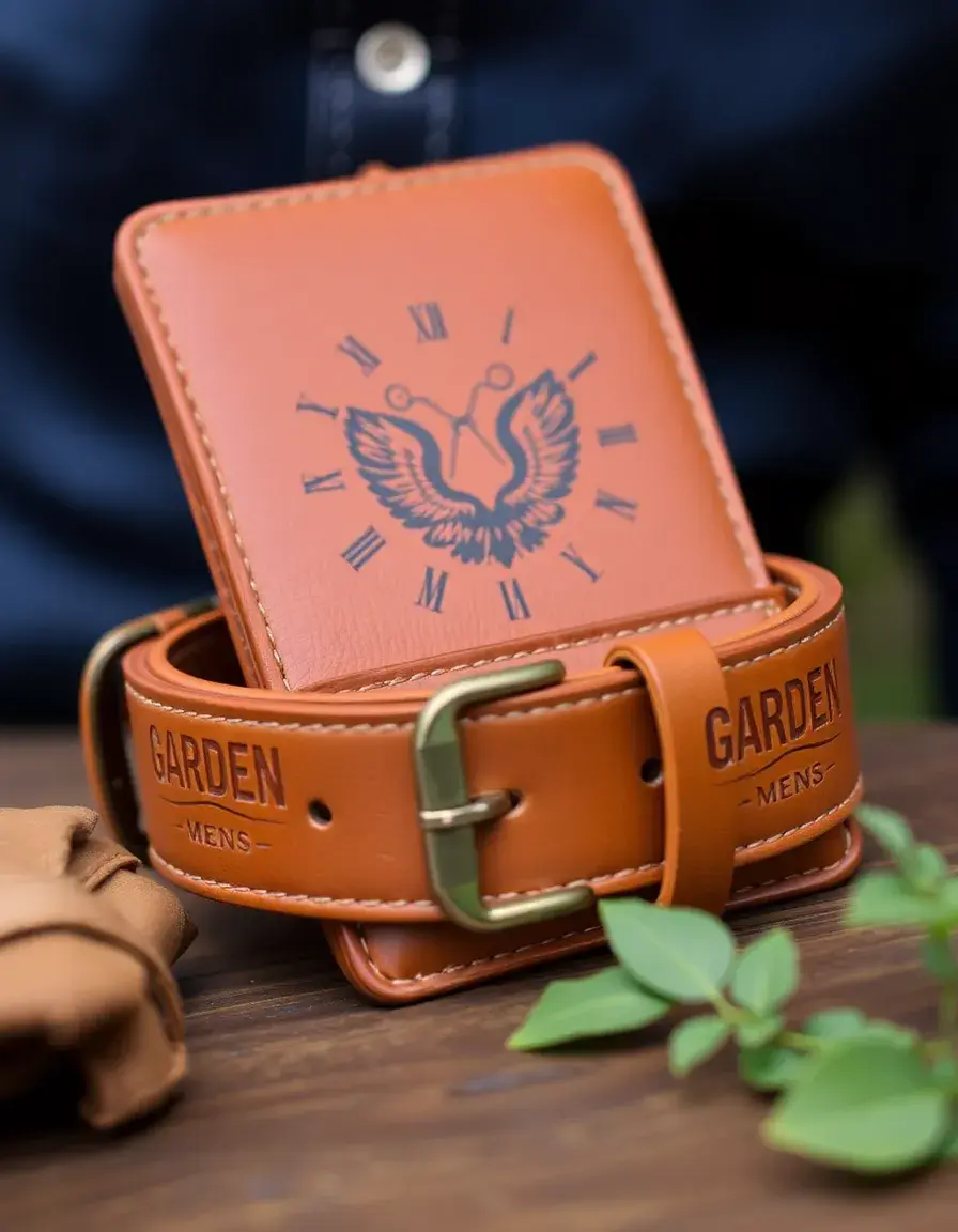 Gants de jardinage en cuir résistant pour homme