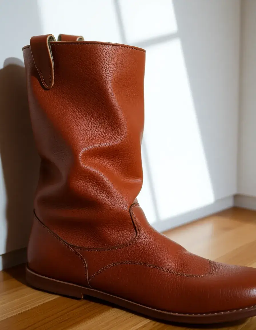 Sandales décontractées femme cuir marron confortable