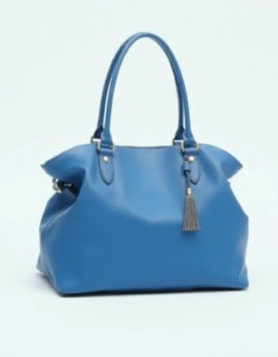 Sandales de plage hommes cuir bleu style marin