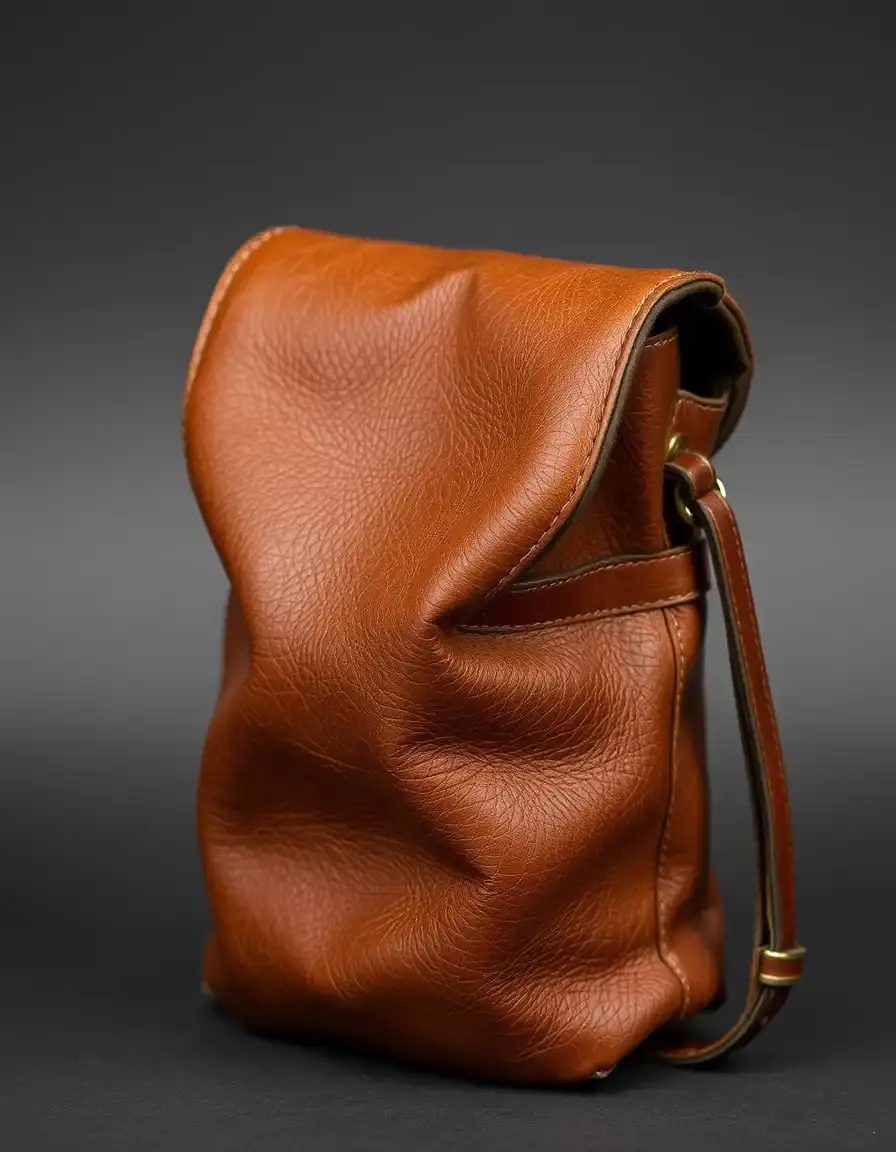Baskets homme cuir vintage aspect vieilli