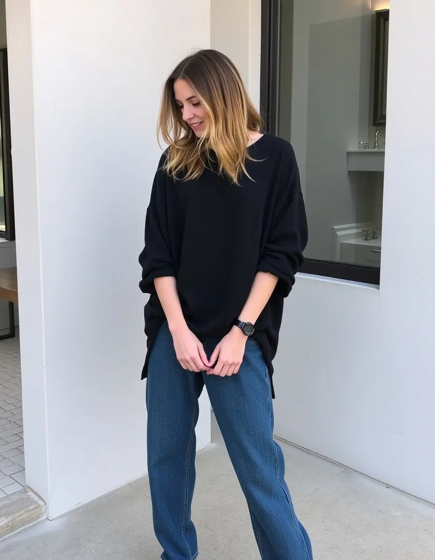 Botte noire femme cuir souple plissée