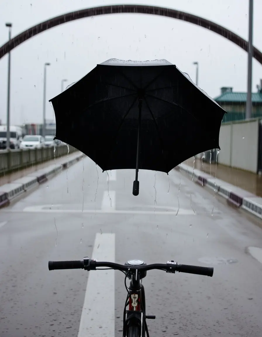 Bottine noir cuir résistante à la pluie