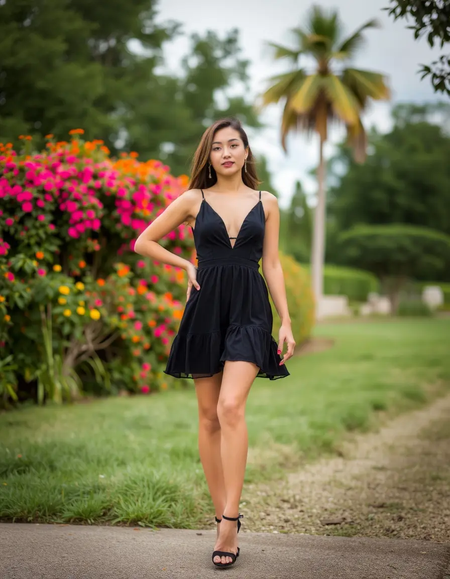 Bottine noir en cuir chic et habillée