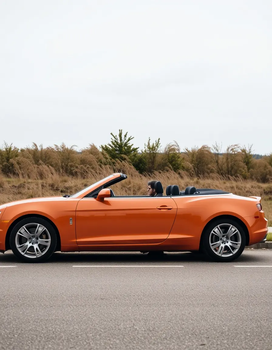 Canapé convertible en cuir marron chaleureux pour salon cosy