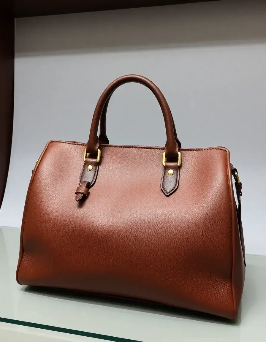 Sac à main en cuir inspiré des designers de luxe