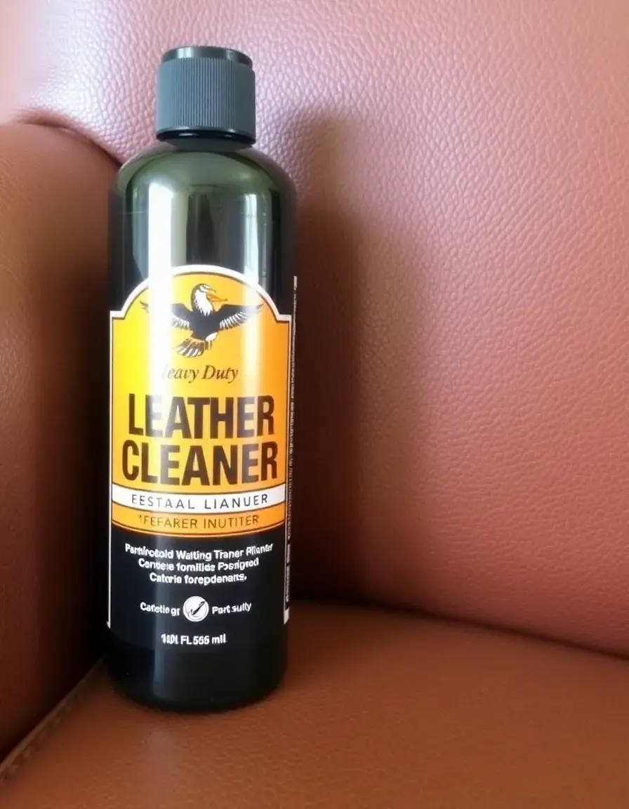 Nettoyant cuir puissant pour taches difficiles