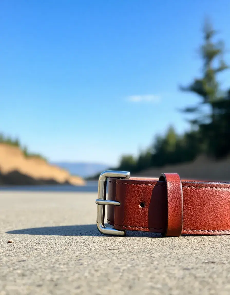Ceinture de travail homme cuir ultra résistant durable