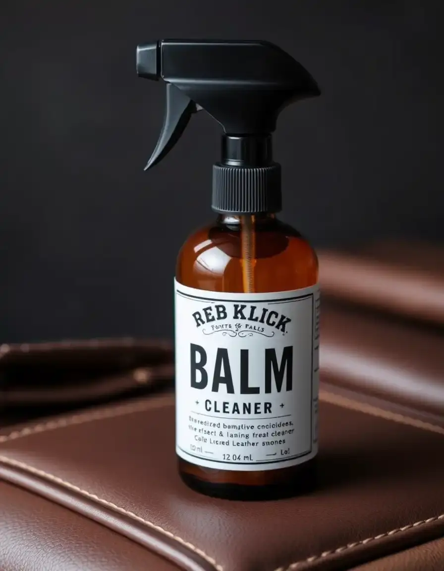 Baume nourrissant et nettoyant pour cuir