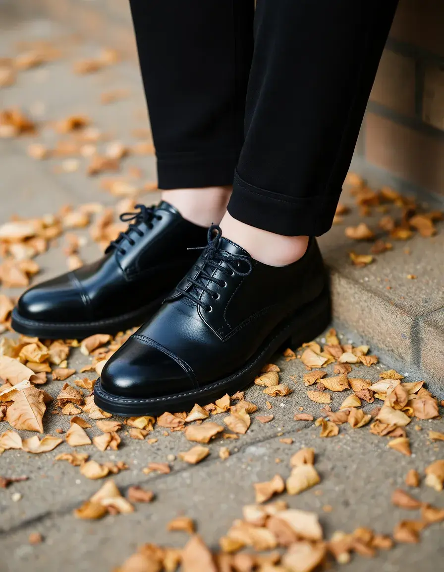 Chaussure cuir homme Richelieu Oxford noir
