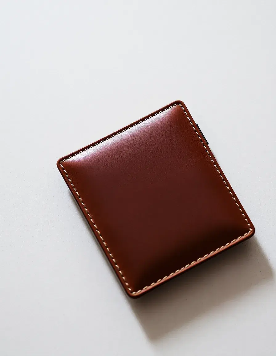 Grand portefeuille femme cuir long marron chocolat
