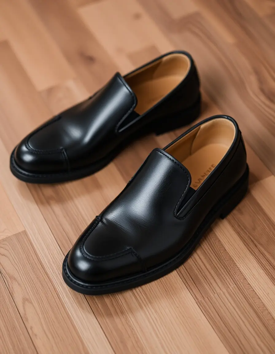 Mocassins slip-on homme cuir souple