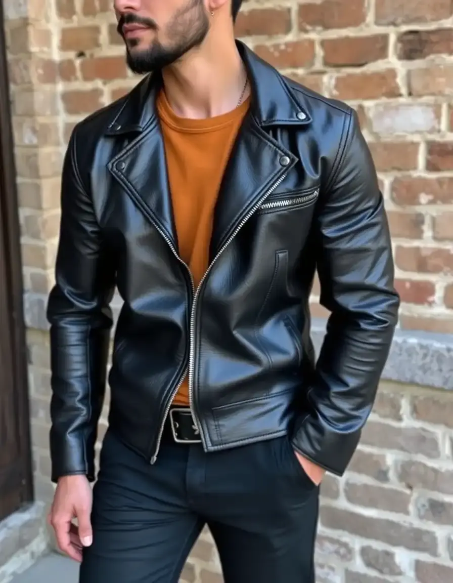 Perfecto cuir slim fit