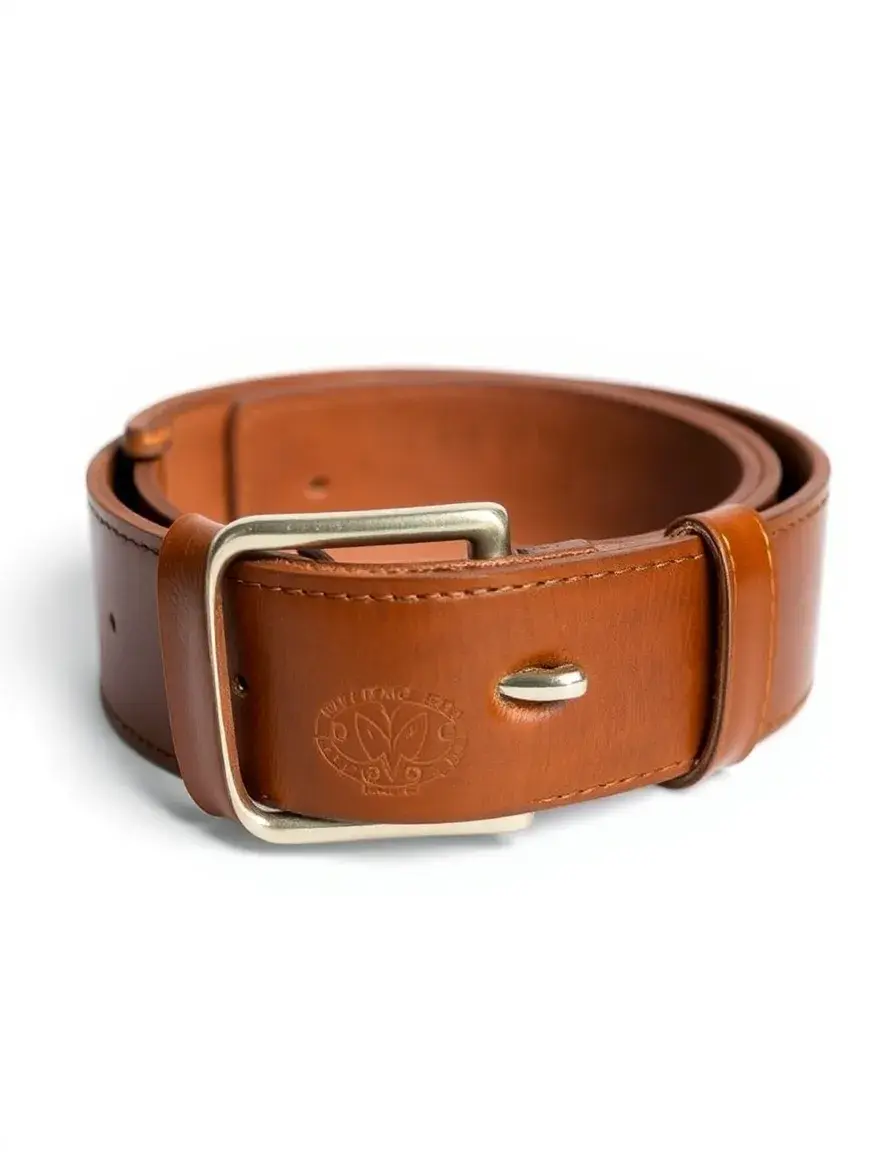 Ceinture de travail robuste en cuir épais pour homme