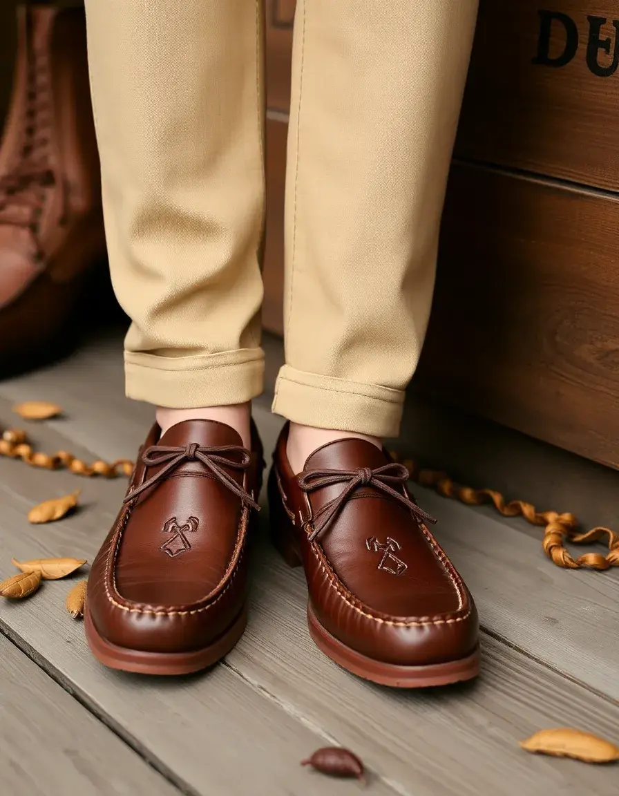 Mocassin robuste homme semelle cousue cuir épais