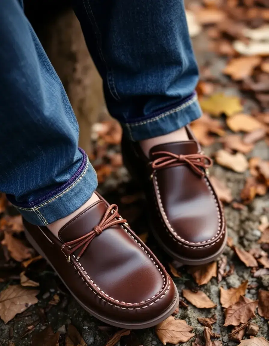 Mocassin homme cuir imperméable
