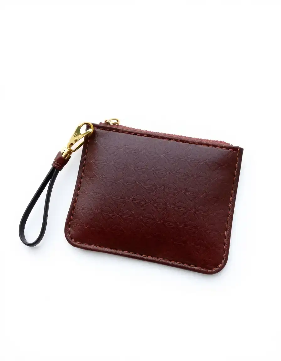 Petit porte-monnaie femme en cuir souple