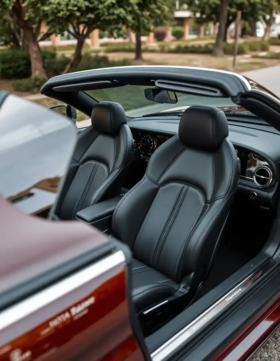 Canapé convertible luxe cuir haute qualité