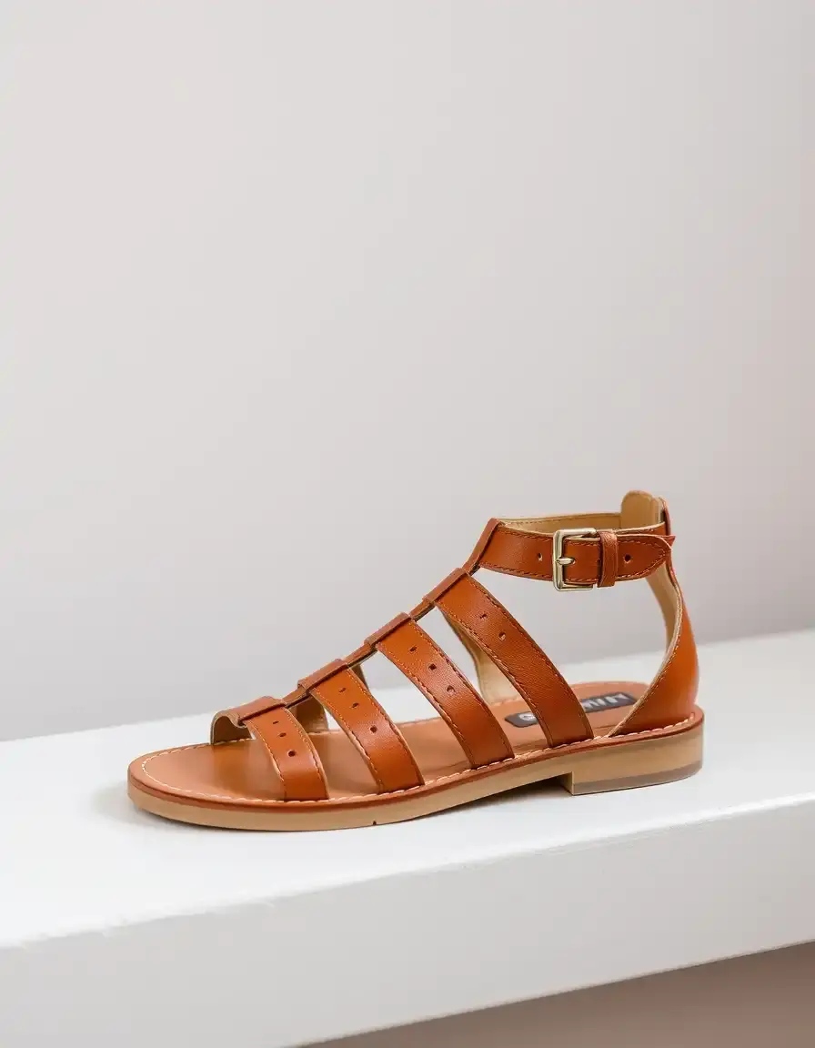 Sandales femme cuir confort d'été