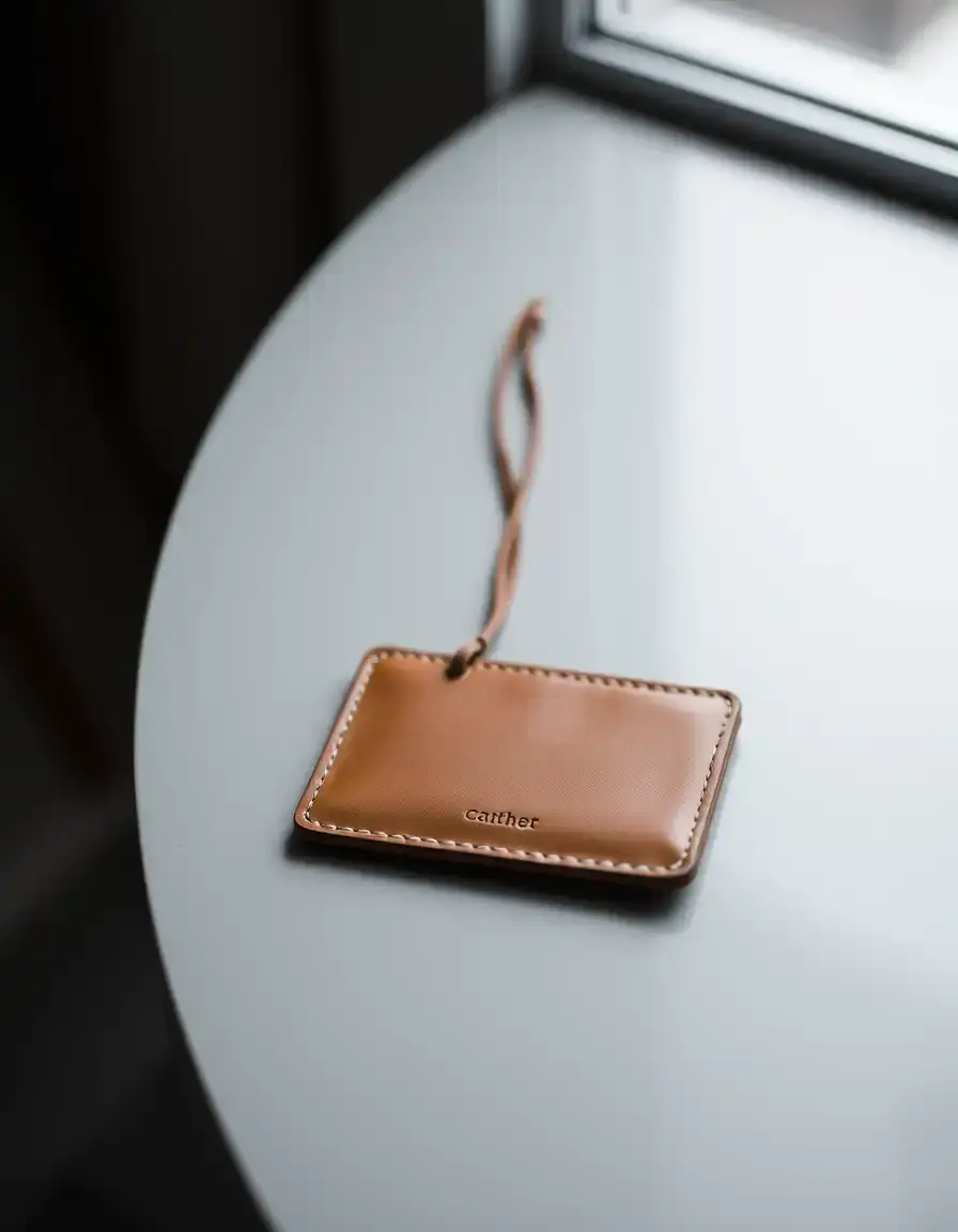 Portefeuille cuir femme ultra fin minimaliste