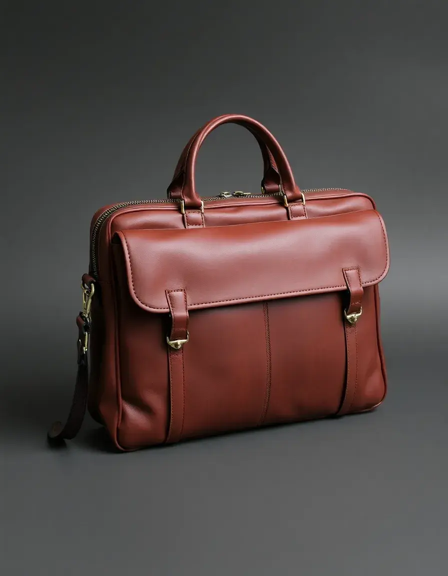 Sac à dos cuir pour ordinateur portable avec rembourrage