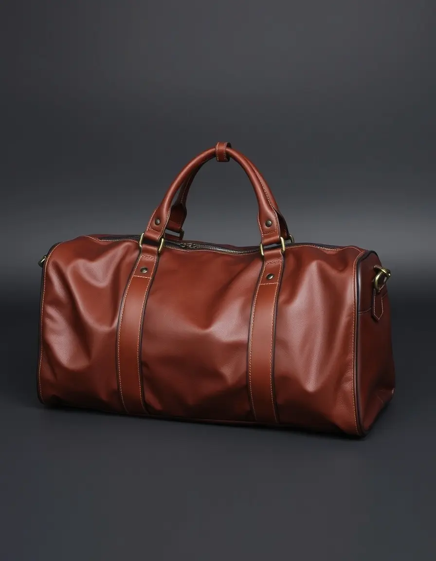 Sac de sport cuir homme luxueux